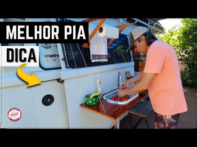 MELHOR PIA RETRATIL PARA KOMBI - PASSO A PASSO DE COMO FAZER - MOTORHOME - KOMBI HAUS