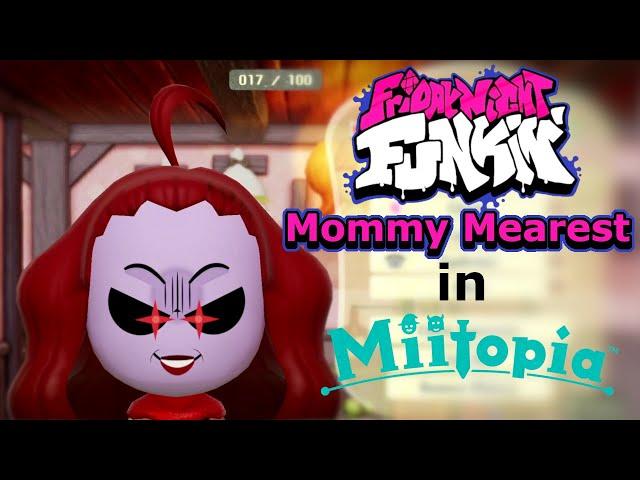 Miitopia Switch Mii Maker - Friday Night Funkin' Mommy Mearest in Miitopia