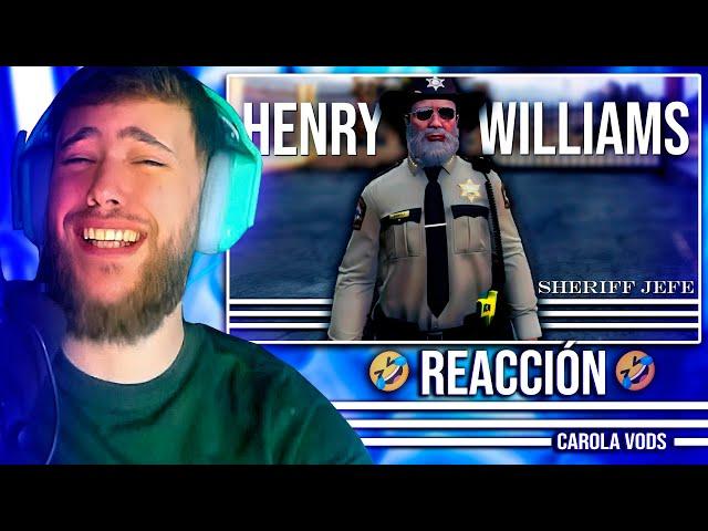 Vemos los Mejores Momentos de mi rol en Spain RP como el SHERIFF HENRY WILLIAMS  REACCIÓN CAROLA