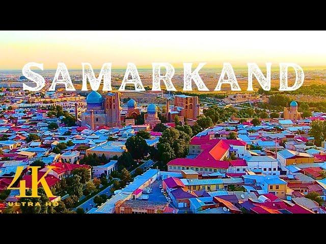 Samarkand, Uzbekistan  4k ULTRA HD | Drone footage