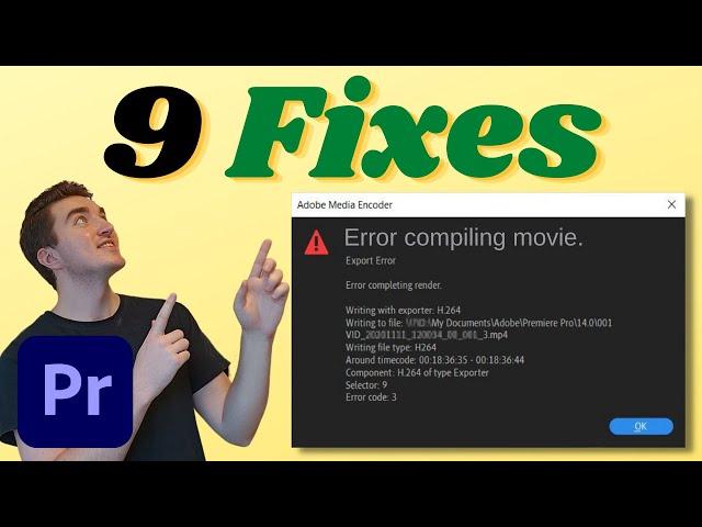 FIX “Error Compiling Movie” in Premiere Pro (2024 Updated)