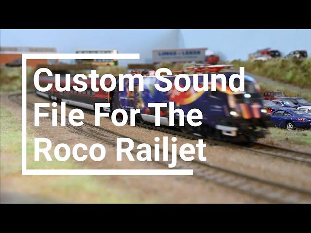 Custom DCC Sound File For Railjet, Includes Real On Board Announcements, 1116 Taurus