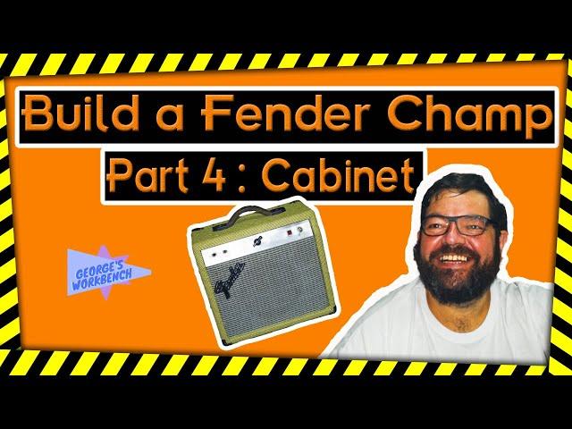 Build a Champ from a Frontman! Part 4 : Cabinet Finishing