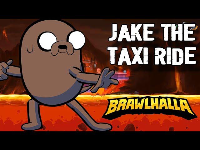 JAKE THE MAGIC TAXI CAB! | Brawlhalla with friends