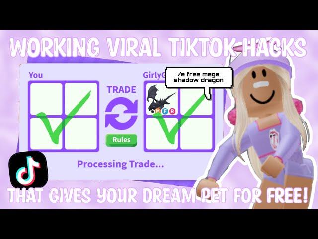 Testing Viral Tiktok Hacks in Adopt Me! *WORKING!!* ️|| Roblox Adopt Me