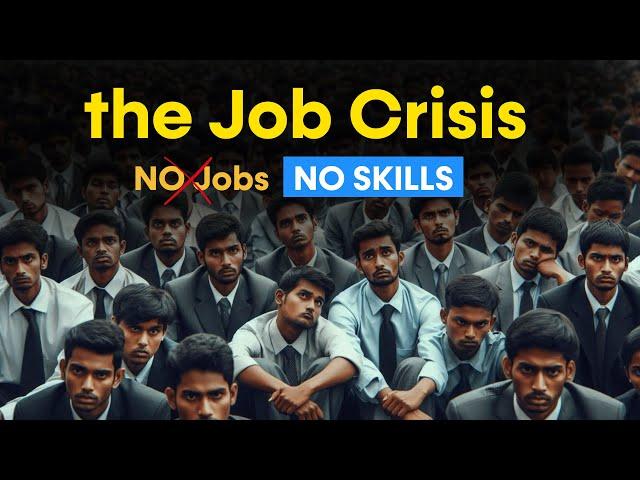 Indian Jobless क्यों हैं? | Why Even IITs and IIMs Struggle with Placements | What Next?