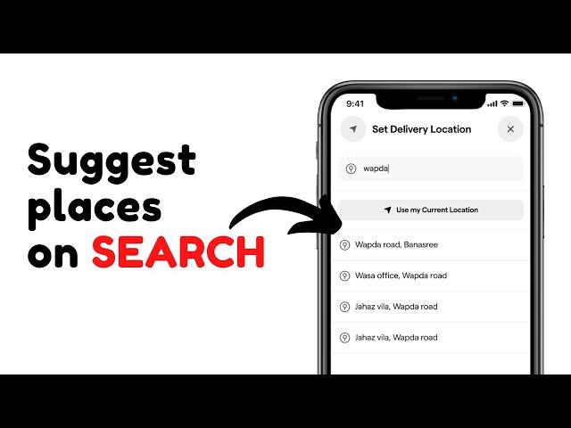 Location Search Autocomplete in Flutter | Speed code