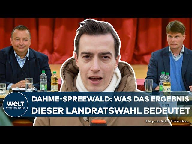 BRANDENBURG: Stichwahl! Parteiloser wird neuer Landrat in Dahme-Spreewald – AfD-Kandidat verliert