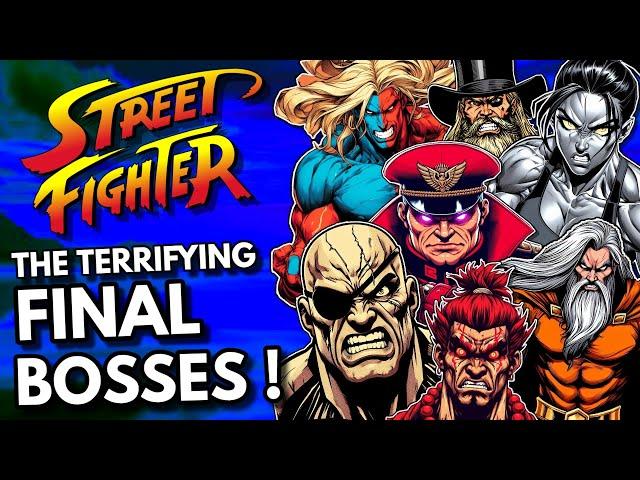 The Terrifying Story of Every Street Fighter Final Boss!