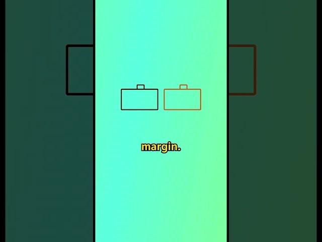 CSS margin vs padding difference explained