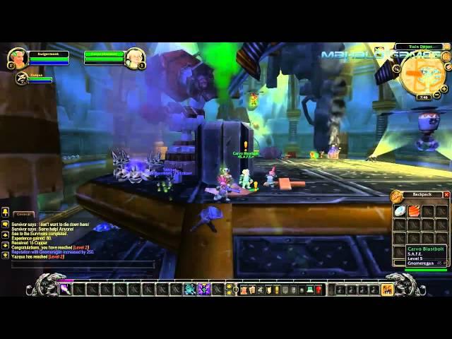 WoW Cataclysm Gnome Starting Area Walkthrough Part 1