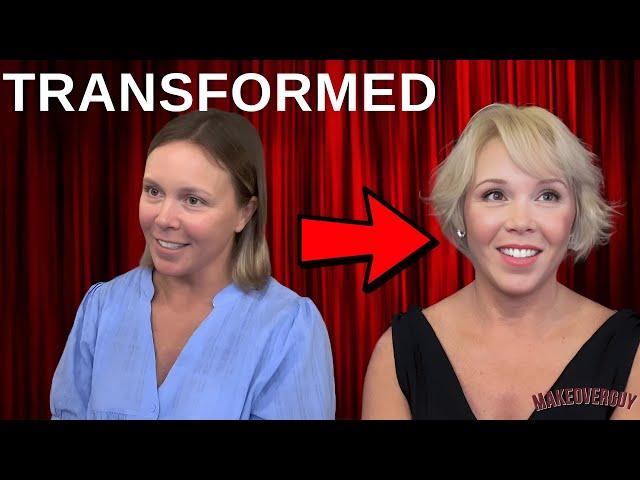 High School Teacher undergoes a Glamorous Makeover Transformation!