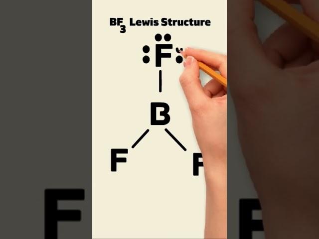 BF3 Lewis Structure | General Chemistry #lewisstructure #chemistry #lewisdotstructure