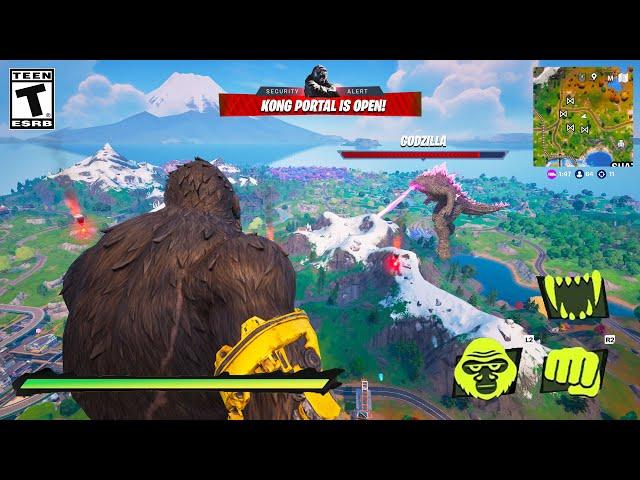 PLAYABLE KONG in Fortnite? (New Update)