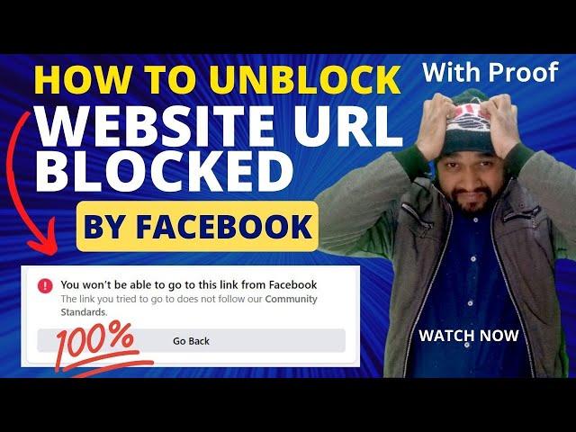 how to unblock my website url from facebook ||  unblock website url || Blogging Links