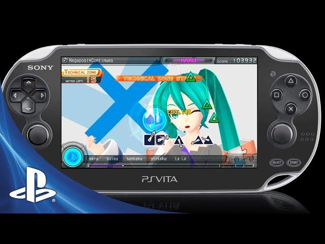 Hatsune Miku: Project Diva f on PS Vita