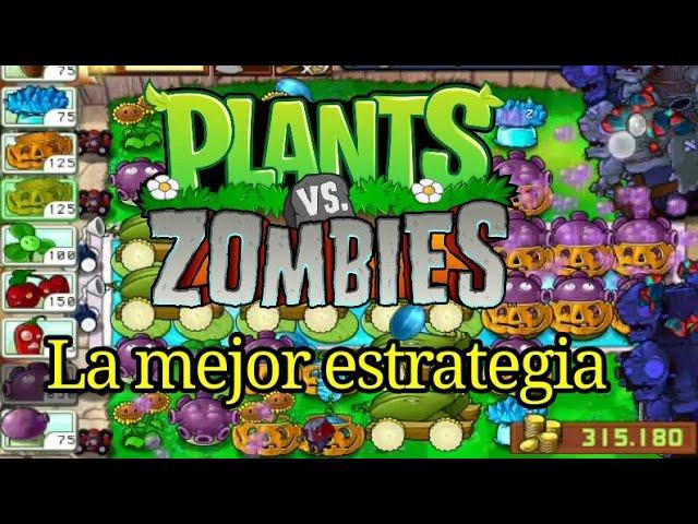 LA MEJOR ESTRATEGIA PARA SUPERVIVENCIA INFINITA - Plants Vs. Zombies