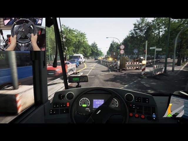 Bus driving in Berlin - VDL Citea LLE | The Bus gameplay