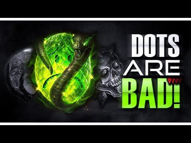 DAMAGE OVER TIME IS BAD ! DOTS and VIPER'S BITE TRUE PERFORMANCE In-depth | Diablo Immortal