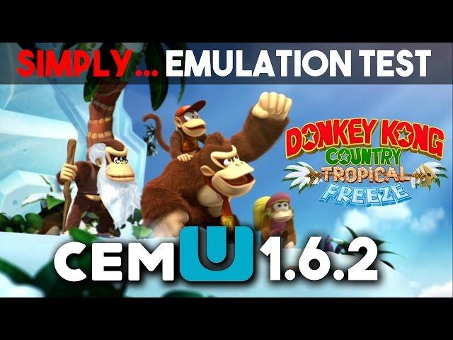 Donkey Kong Tropical Freeze - Wii U 1080p [Cemu 1.6.2 Test]