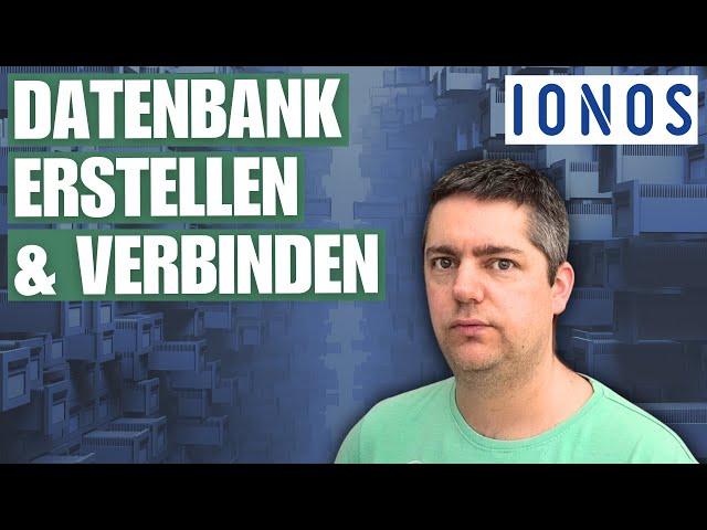 IONOS Datenbank anlegen & mit WordPress / Webspace verbinden