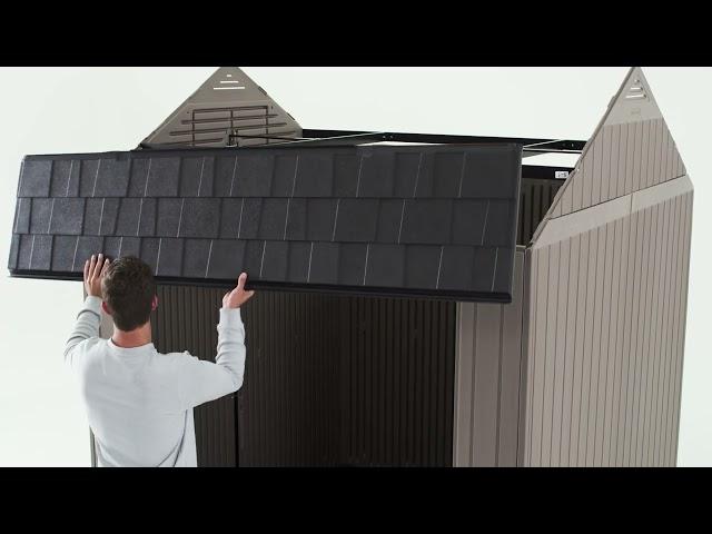 How to Install the Rubbermaid 7'x7' Storage Shed