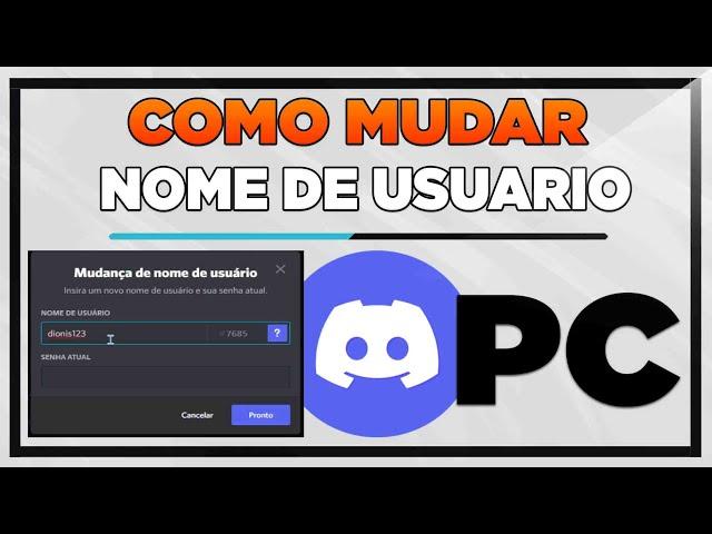 Como Mudar o Nome de Usuario do Discord PC 2025