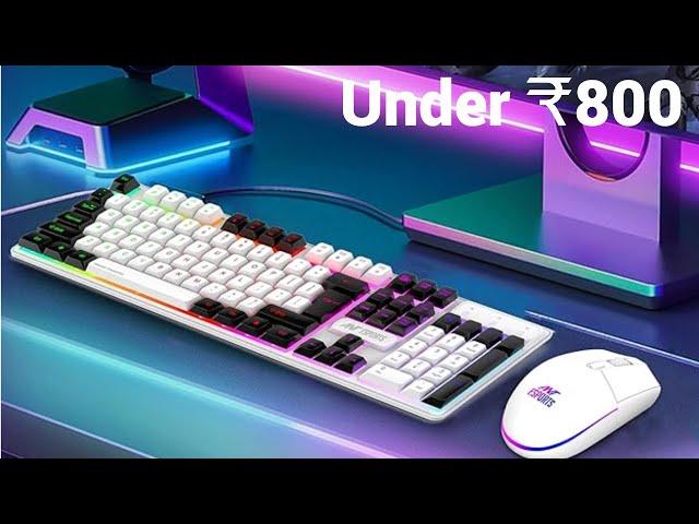 Ant Esports KM1610 LED Keyboard and Mouse Combo under 800 #unboxing | Best value for Gaming Combo