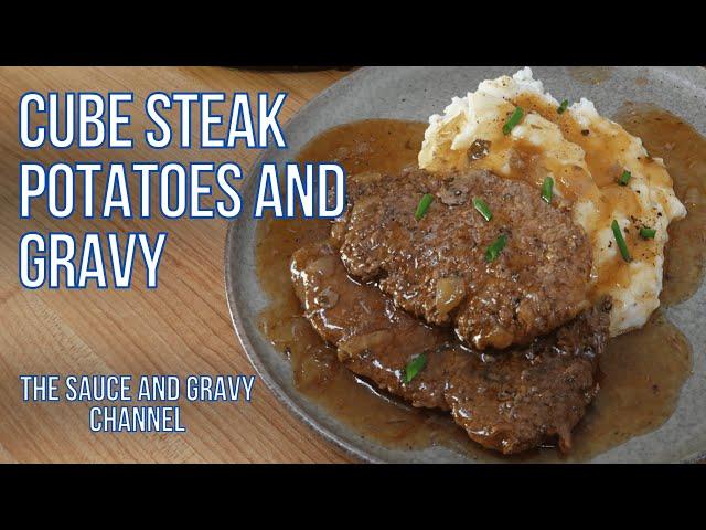 Cube Steak, Mashed Potatoes, and Brown Gravy Instant Pot Recipe – Easy Homemade Comfort Food Recipe