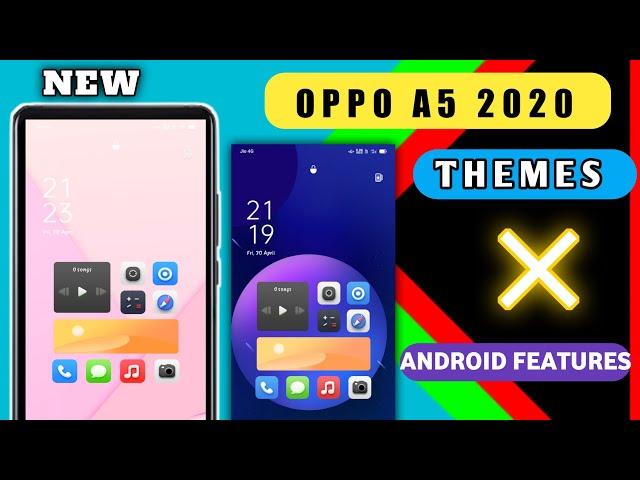 New Theme Oppo A5 2020 Hidden Features / How To Change New Theme Oppo Phone Android Features 2021