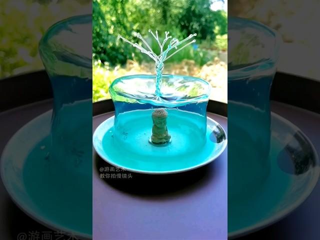 SATISFYING VIDEO #satisfyingvideo #water #buddha