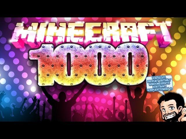 MINECRAFT [HD+] #1000 - 1000 Jahre Random Brainfakks!!  Let's Play Minecraft