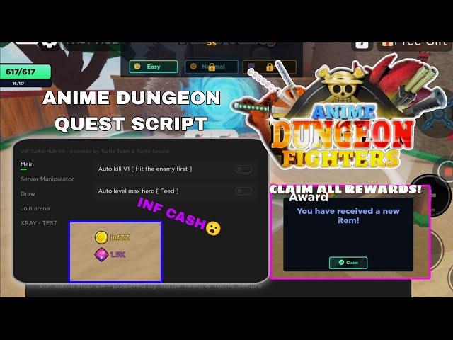 [SOLO LEVELING] Anime Dungeon Quest Script for Mobile Showcase | Arceus X