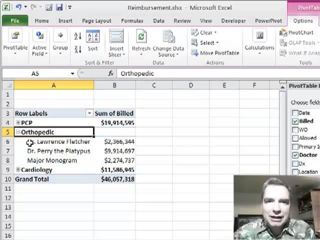 Excel Video 297 Expanding and Collapsing Groups