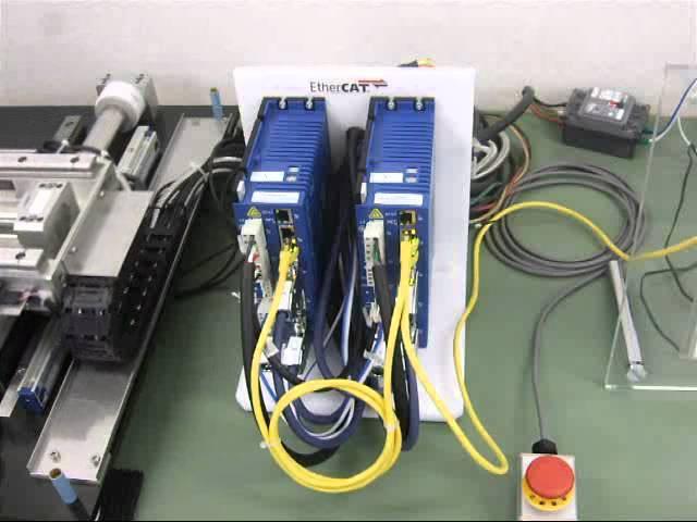 High-Speed Shaft Motor Stage controlled by Soft Servo EtherCAT CNC