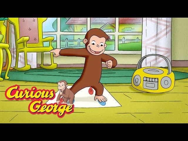 George loves to dance  Curious George  Kids Cartoon  Kids Movies