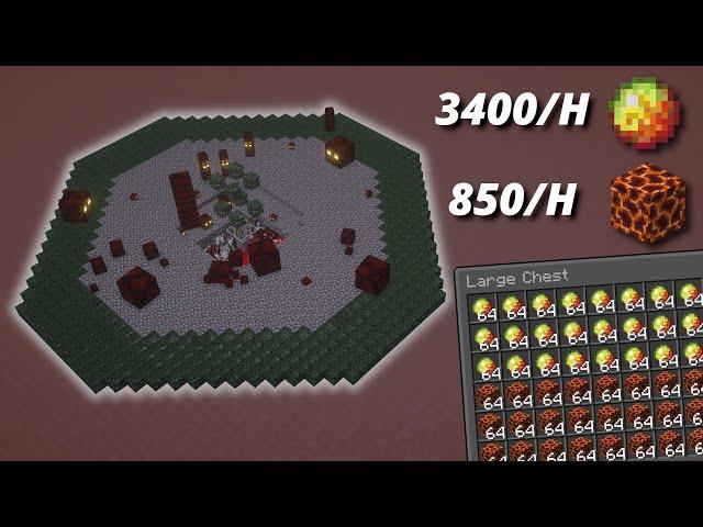 Quick & Cheap 1.21 Magma Farm (Java, 1.16-1.21+)