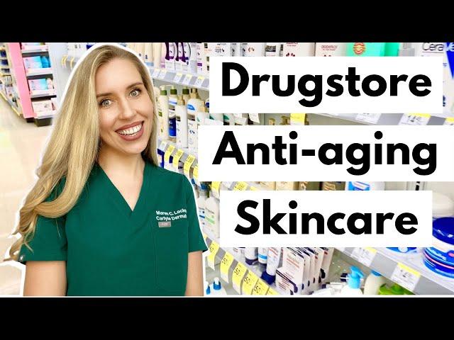 Drugstore Anti-aging Skincare Routine | The Budget Dermatologist