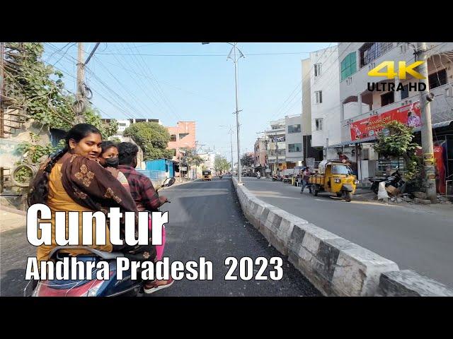 【India Drive 4K】Guntur, Andhra Pradesh 2023