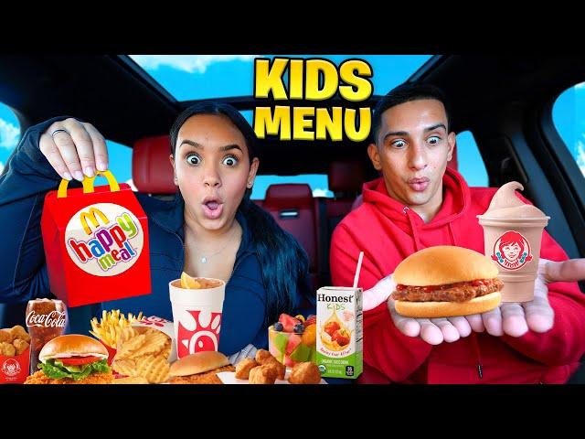 Trying EVERY Fast Food Kids Meal!