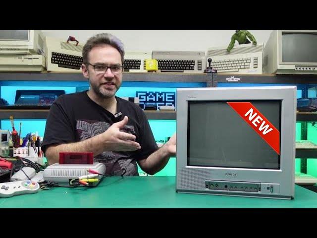 Unboxing a new old stock CRT in 2022 - Sony Trinitron KV-PG14P10 TV