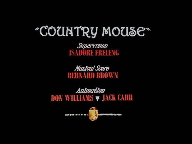 "Country Mouse" (1935) - recreation titles