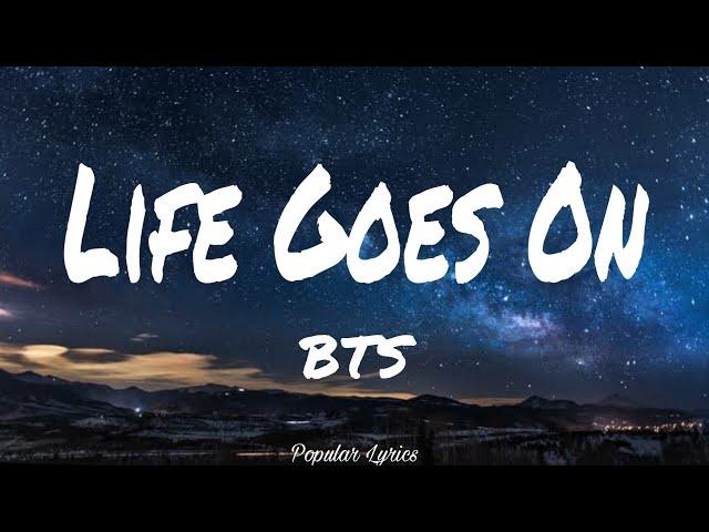 Life Goes On (Lyrics) - BTS