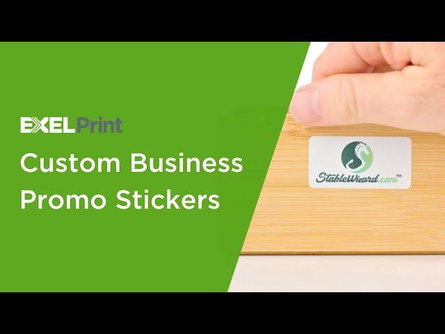 Custom Business Promo Stickers