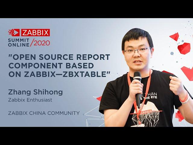 Open source report component based on Zabbix - zbxtable / Zhang Shishong