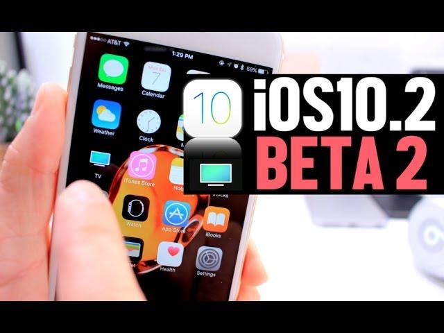 iOS 10.2 Beta 2 New TV App, SOS & More !