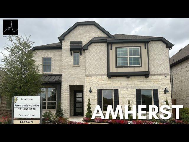 Pulte Homes | Elyson | Amherst Plan | 4 BEDS | 2772 SF | Houston TEXAS