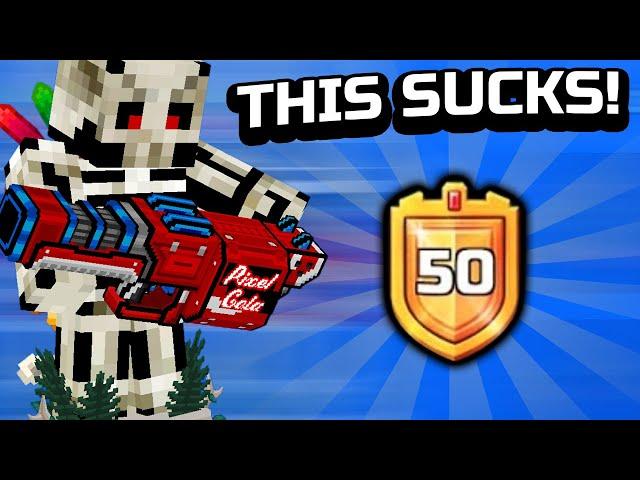 Why level 50 sucks in Pixel Gun 3D F2P