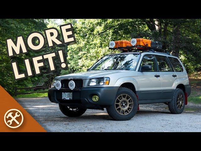 Upgrading My Subaru with an ADF 2" Lift Kit!