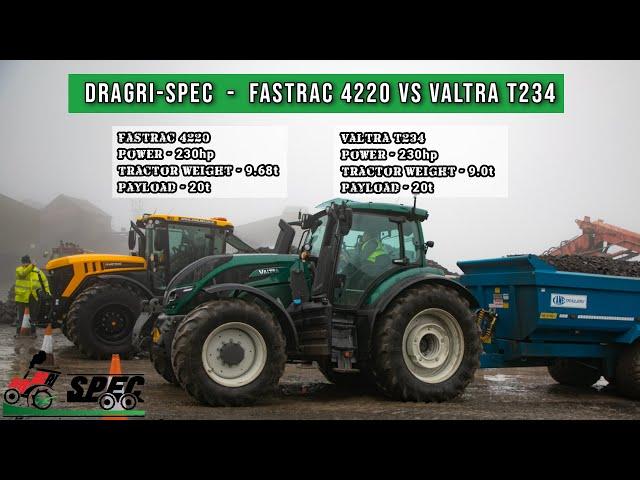 Fastrac 4220 vs Valtra T234